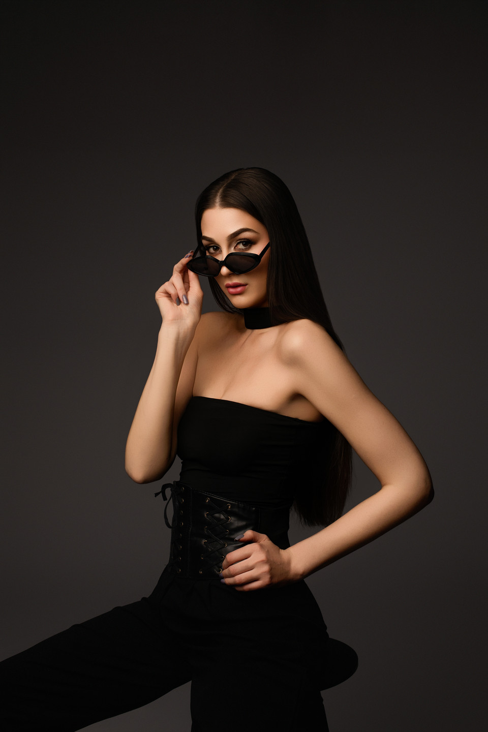 Creative portrait session