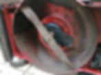 Underside of Lawn Mower