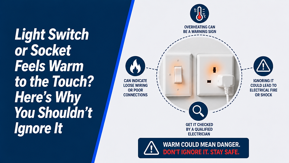 Light Switch or Socket Feels Warm to the Touch? Here's Why You Shouldn't Ignore It