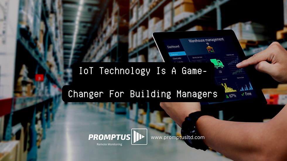 IoT technology is a game-changer for building managers