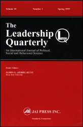 The Leadership Quarterly article by Dr. Cheng Zhu