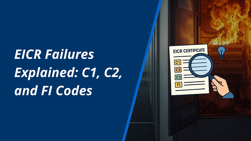 EICR Codes Explained | C1, C2 and FI Meaning