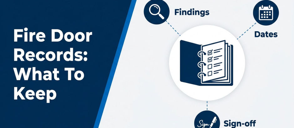 Fire Door Records: What Every Facilities Manager Needs to Keep, and Why It Matters