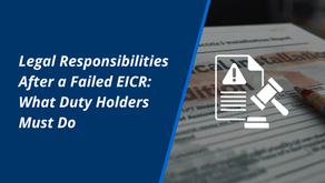 Legal Responsibilities After a Failed EICR: What Duty Holders Must Do