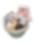 Geschenkkorb rund