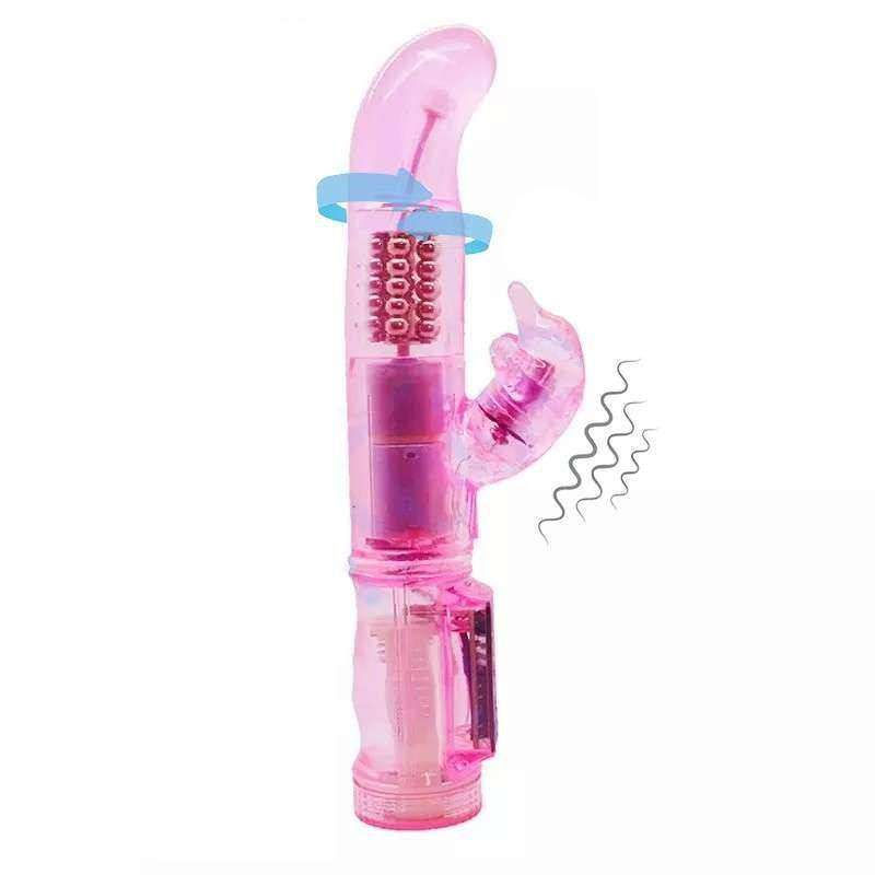 Miniatura: Vibrador Rotativo Ponto G Golfinho - ROSA