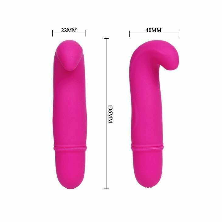 Miniatura: Vibrador Puro Silicone Ponto G. 10 níveis de vibração