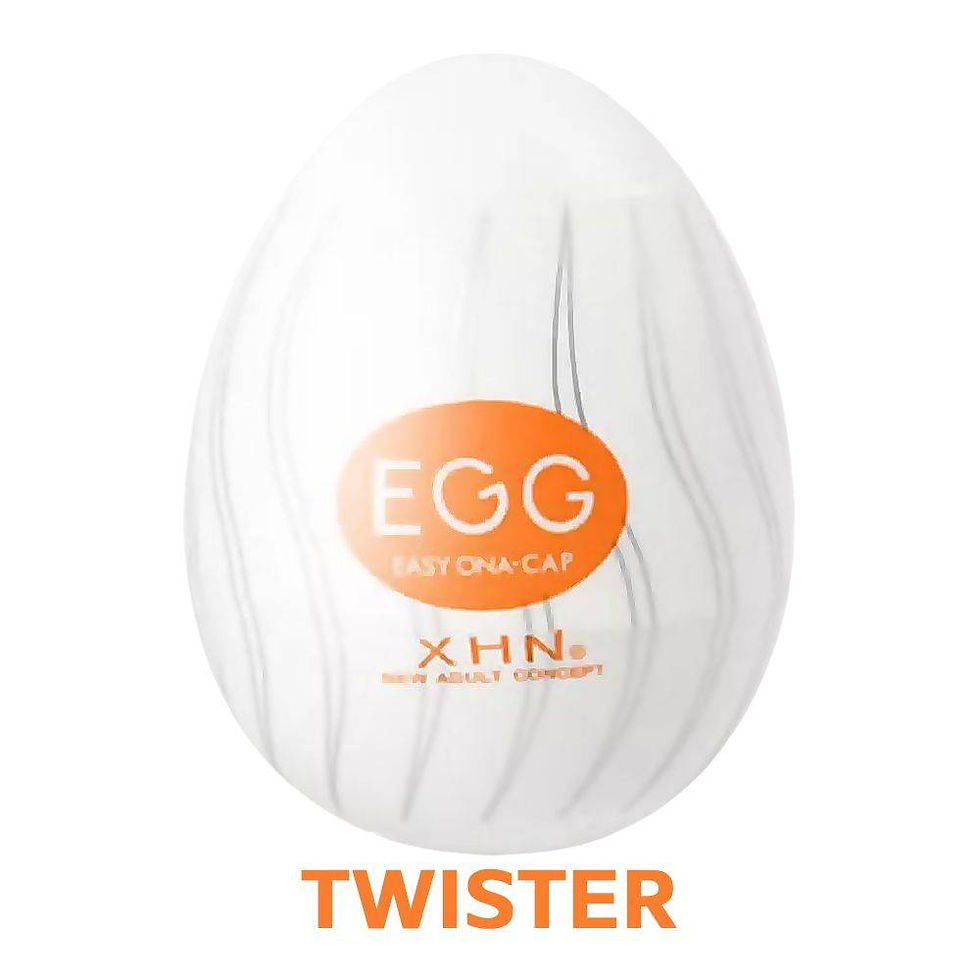 Miniatura: Caixa com 6 masturbadores SUPER EGG - (Ovo masturbador com textura)