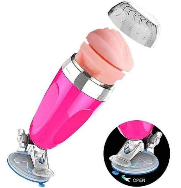 Miniatura: Masturbador Lanterna Masculino em Cyberskin - X5 Cup - em forma de Vagina
