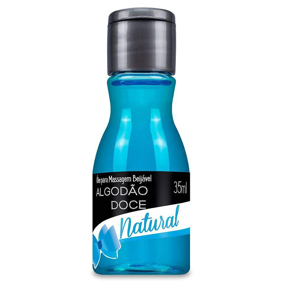 Miniatura: Gel Térmico Beijável Algodão Doce Natural HOT - Sexo Oral 35ml - La Pimenta