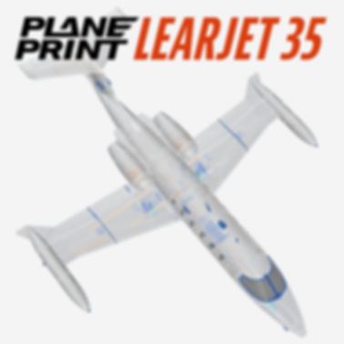PLANEPRINT LEARJET 35