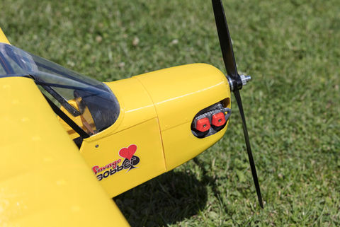 Detail of the Planeprint Big Bobber fully 3d printed rc plane