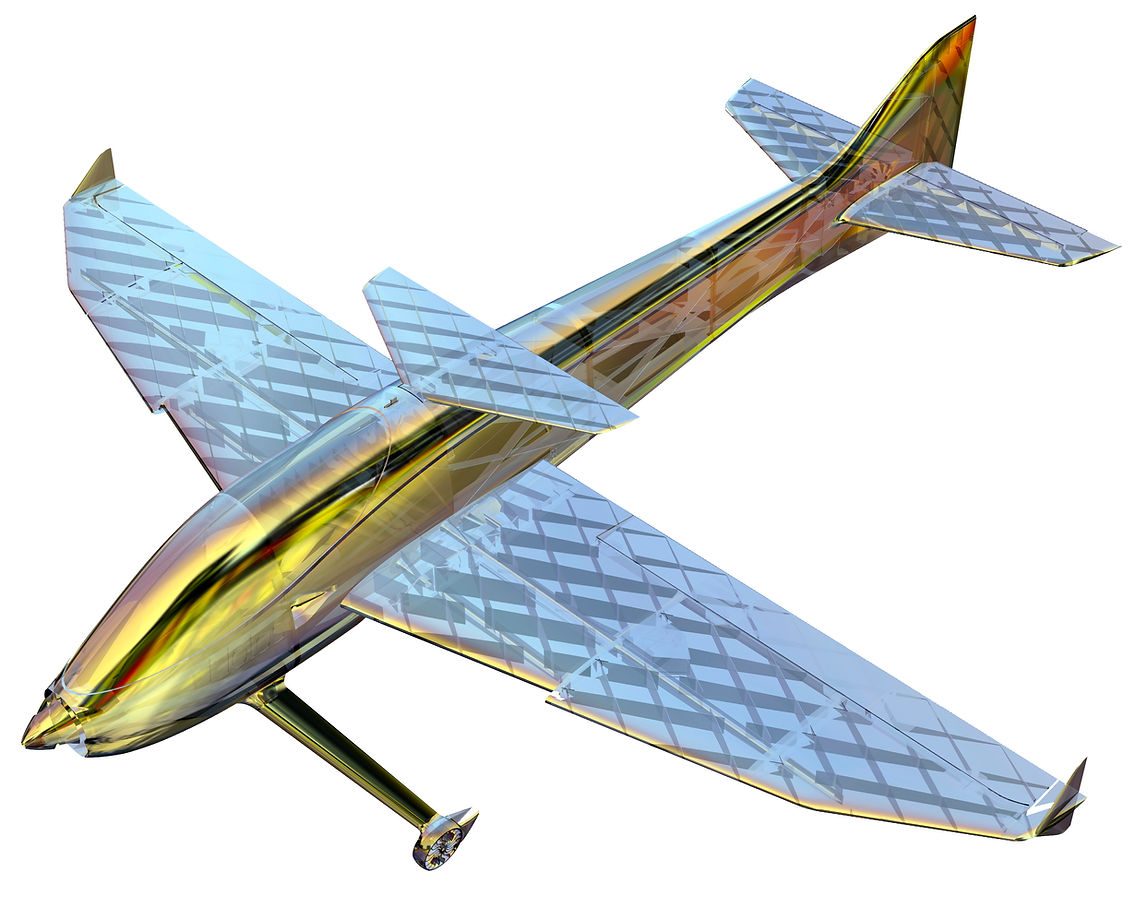 Planeprint Notos 3d printed RC plane