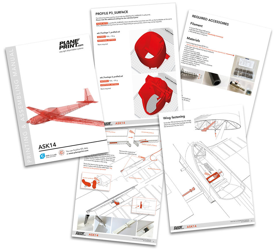 Printing and assembling manual