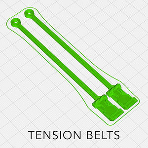 Planeprint free tuning part Shard tension belts