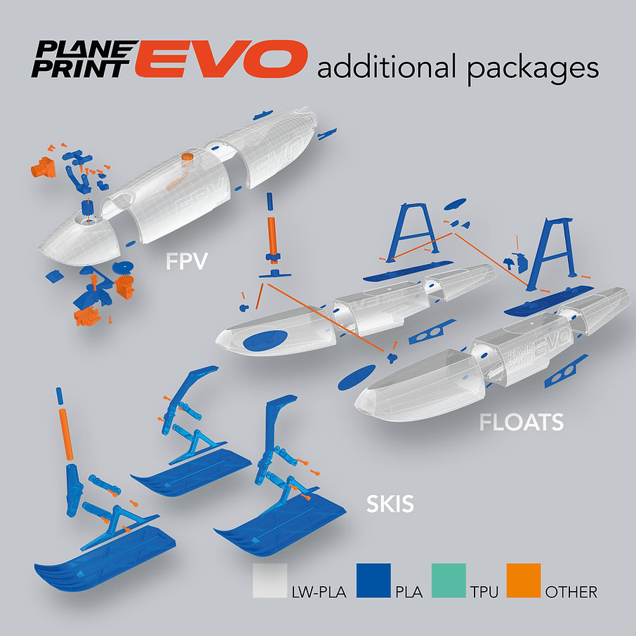 EVO explo additional parts