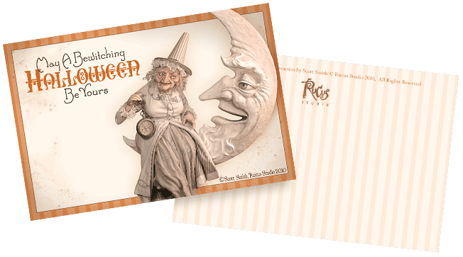 Witch on Moon