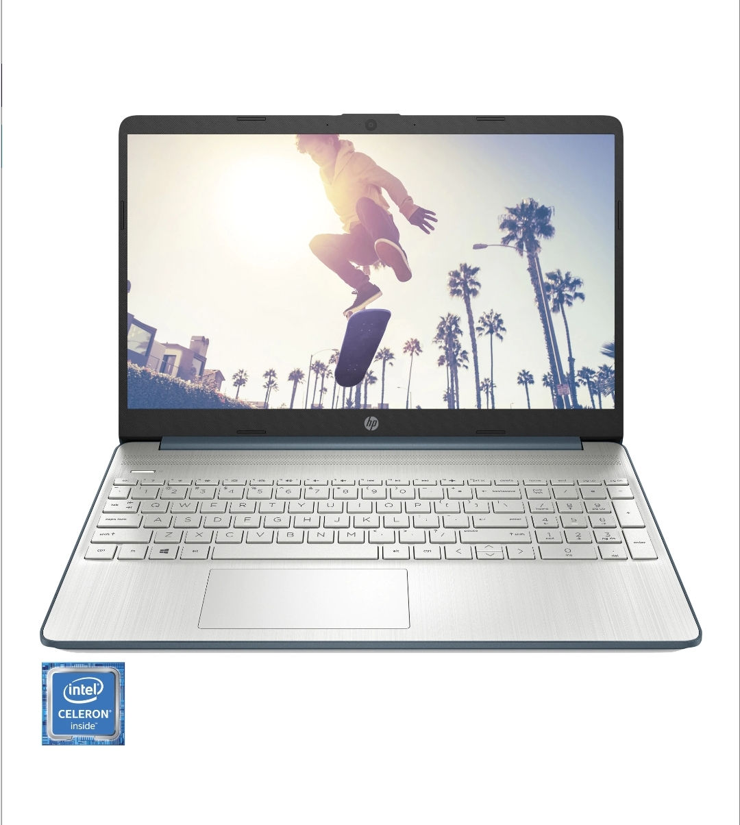 Laptop HP 15s-fq3018nq cu procesor Intel® Celeron® N4500 pana la 2.80 GHz, 15.6"