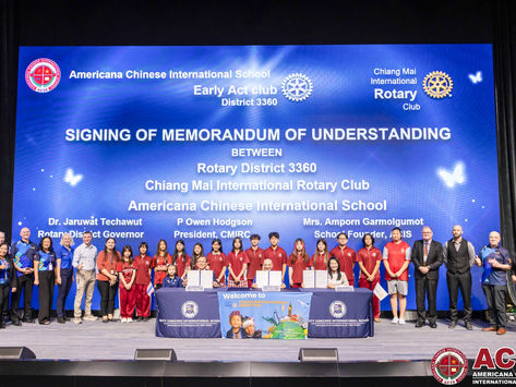 CMIRC-Sponsored ACIS Interact Club Officially Launched