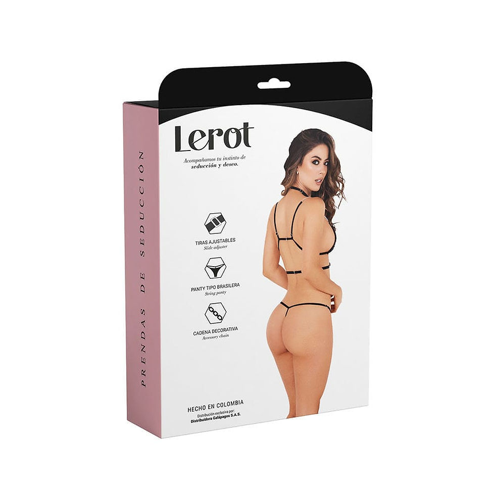 Miniatura: Conjunto lenceria Ambar Lerot