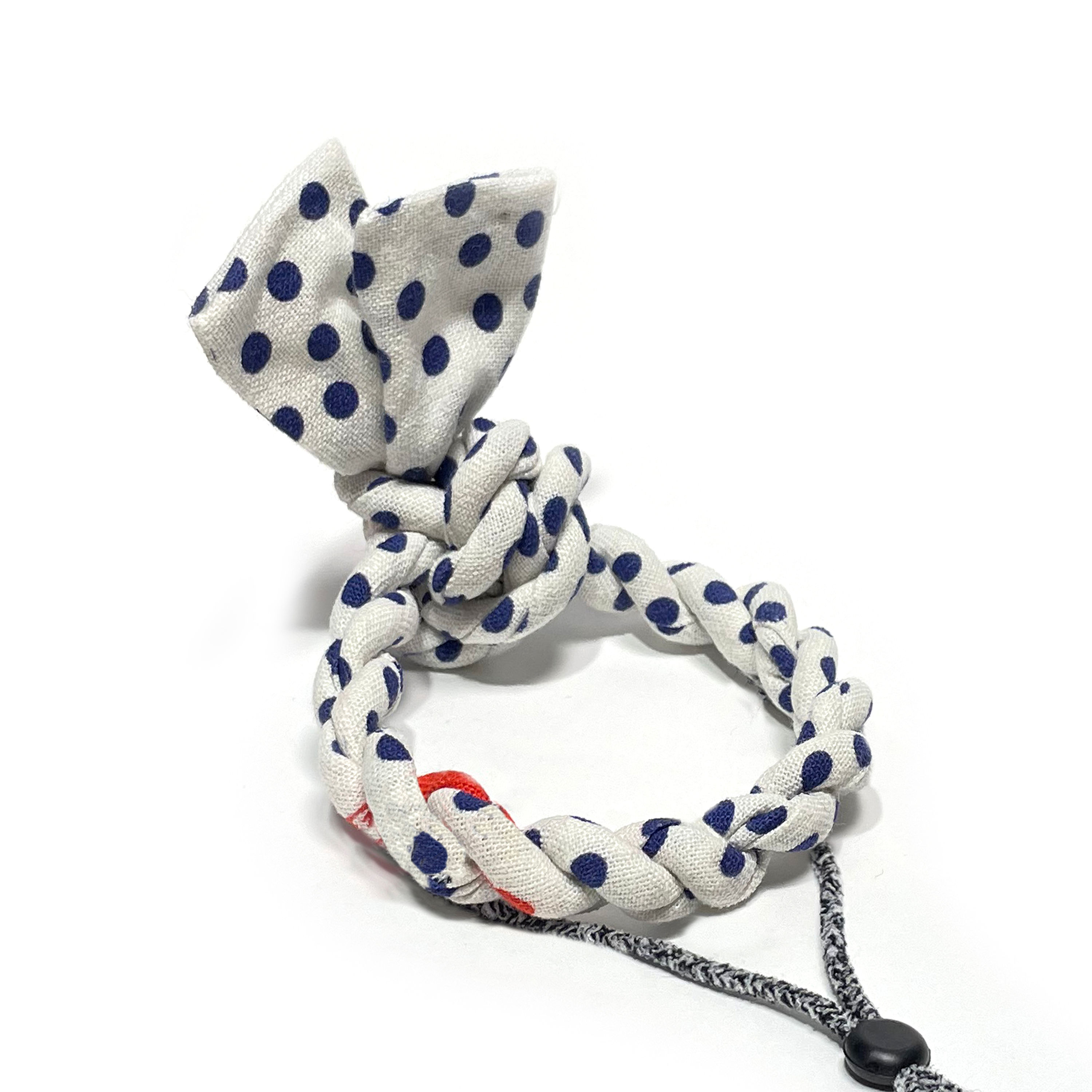 N01 ねじりはちまき 豆絞り