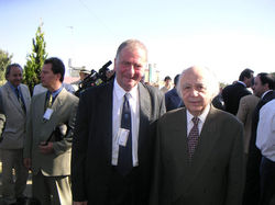 with Dr Vassos Lyssarides at Astrom