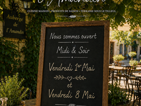 Restaurant ouvert 1er mai & 8 mai à Beaucaire