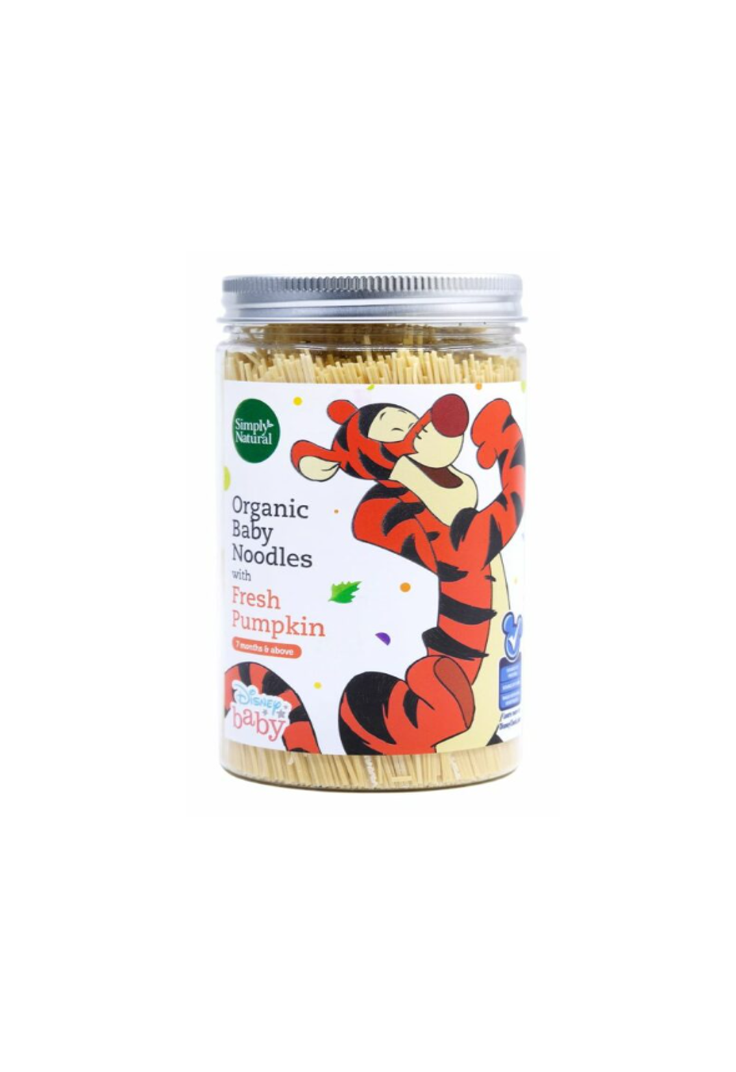Simply Natural Organic Baby Thin Noodles with Fresh Pumpkin (Disney label)