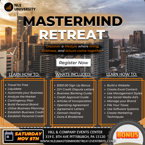 Next Level Mastermind Retreat!