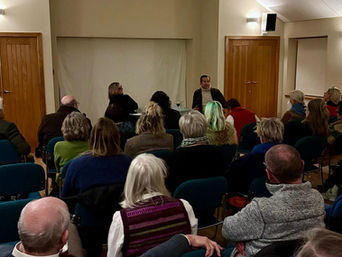 Talk with James Purefoy at Lamyatt Village Hall