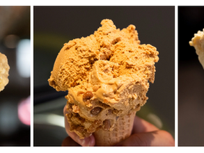 Three artisan ice creams from La Strada and Palette & Pasture featured in the Fabulous Frome blind taste test to find the best ice cream in and around Frome