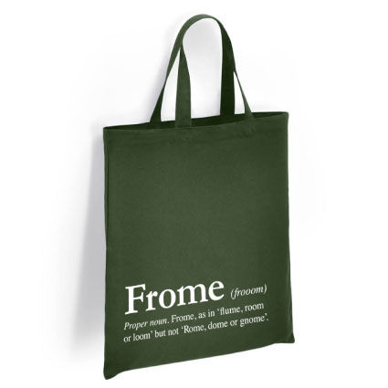 Thumbnail: Frome Pronunciation Bags