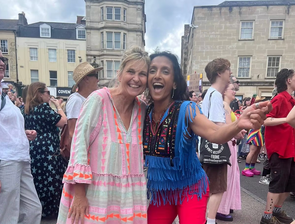 Daisy & Sonia at Frome Pride