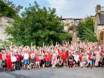 A Sea of Red and White as Frome Rallies Behind Saxonvale | Fabulous Frome