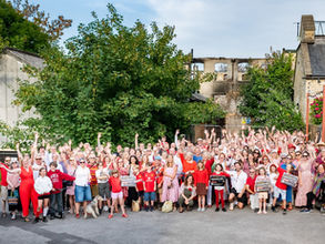 A Sea of Red and White as Frome Rallies Behind Saxonvale | Fabulous Frome
