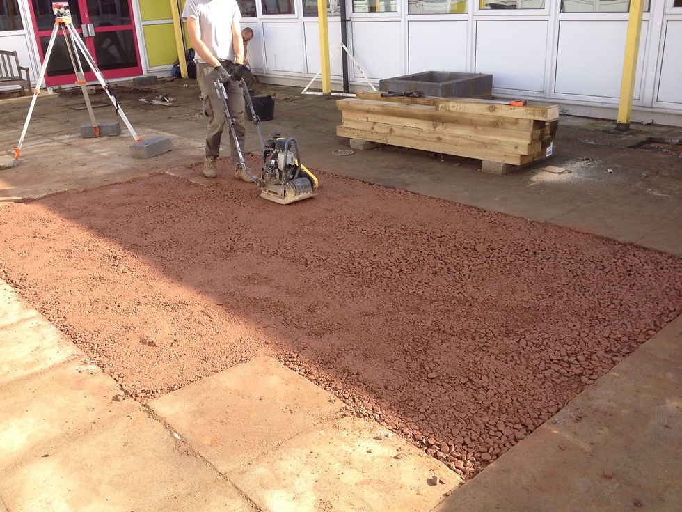 Rebuilding Courtyard