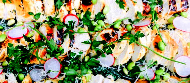 Chicken Caesar Salad with a Contemporary Twist