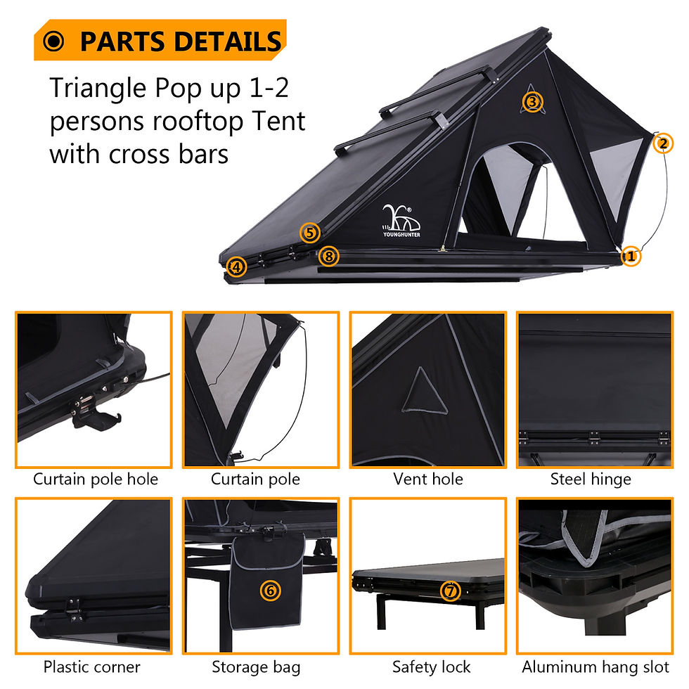 Thumbnail: YoungHunter Pop Up Roof Top Tent