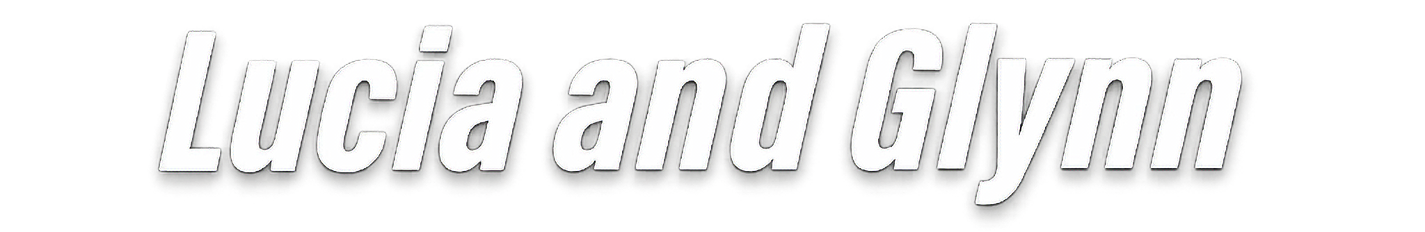 Lucia and Glynn logo