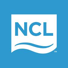 NCL logo on a blue background with an ocean wave graphic