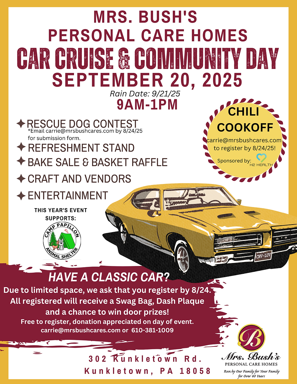 Car Cruise and Community Day