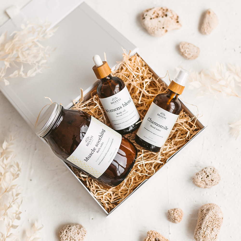 Organic Aromatherapy Spa Gift Box