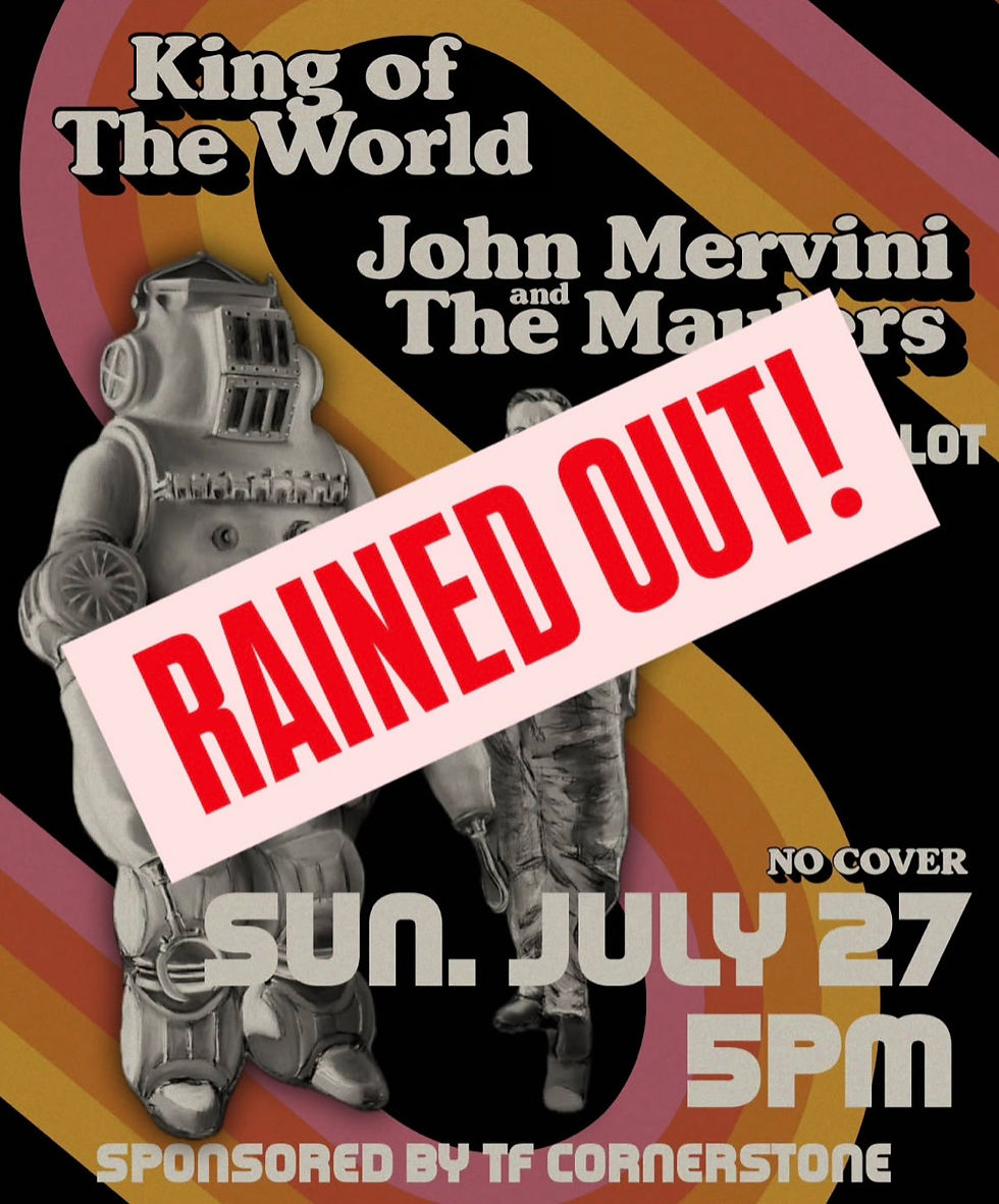 RAINED OUT! John Mervini & The Maulers Live at Culture Lab LIC