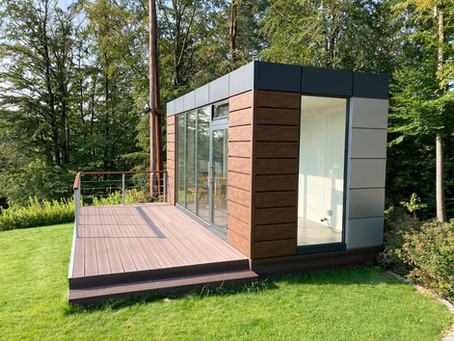 BUREAU / STUDIO DE JARDIN EN MODULAIRE