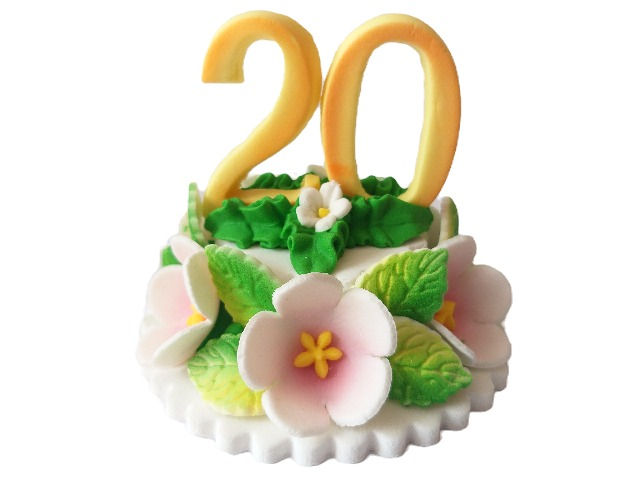 Jubileju dekors "20 gadi"