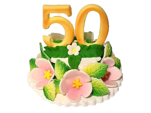 Jubileju dekors "50 gadi"