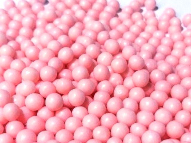 Rozā pērles (mīkstas) 5mm