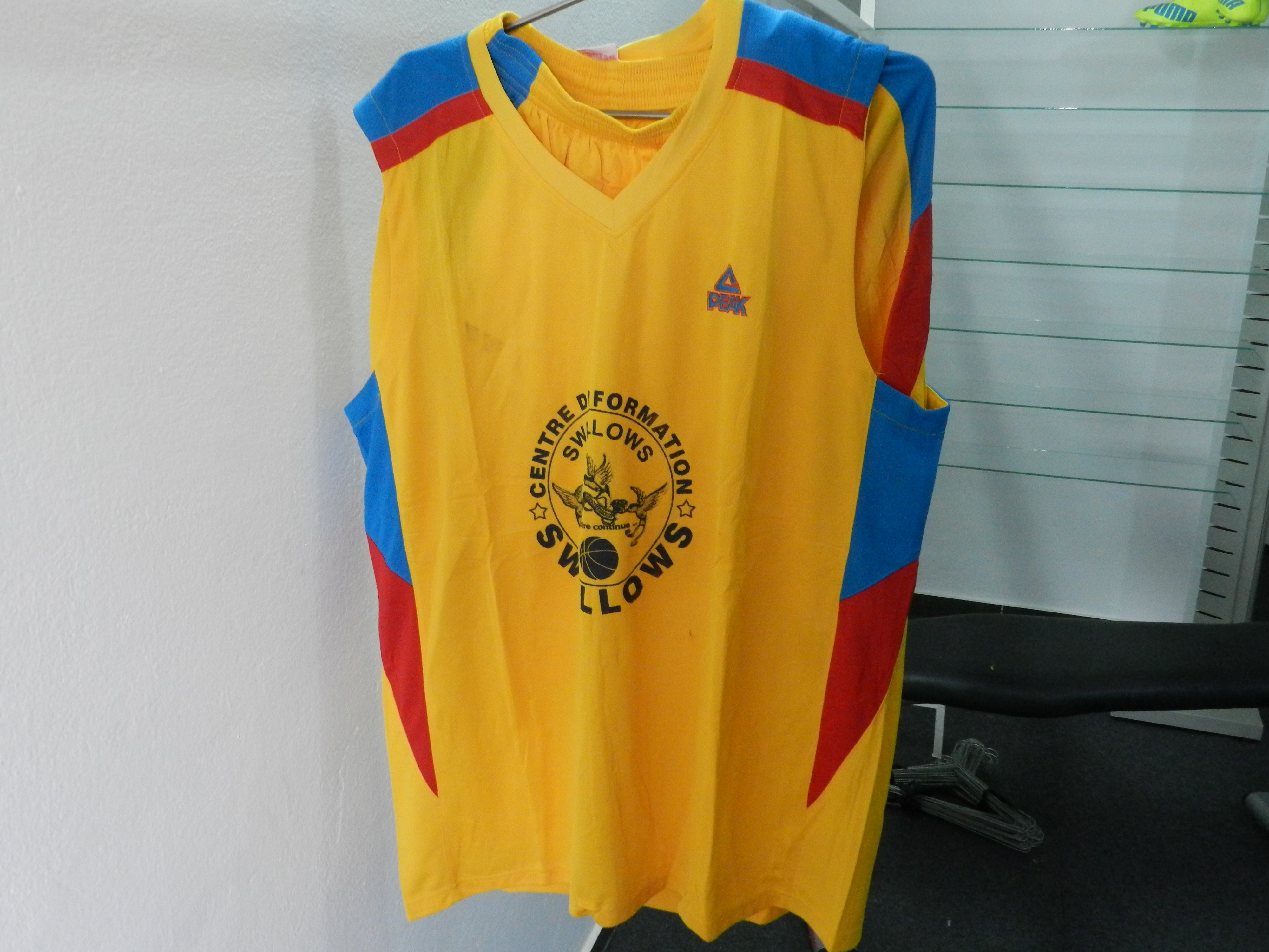 Maillots de basket Cadets Swallows