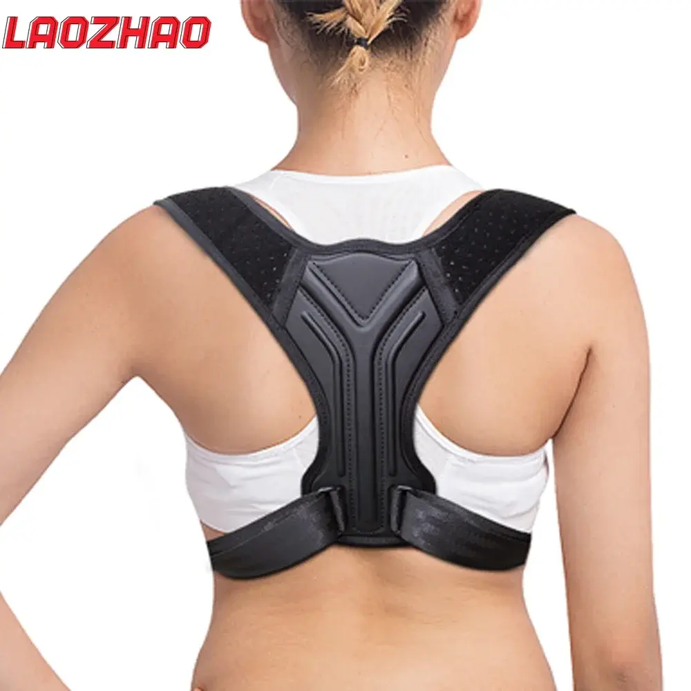 1PCS Updated Posture Corrector for Men Women-Adjustable Upper Back Brace for