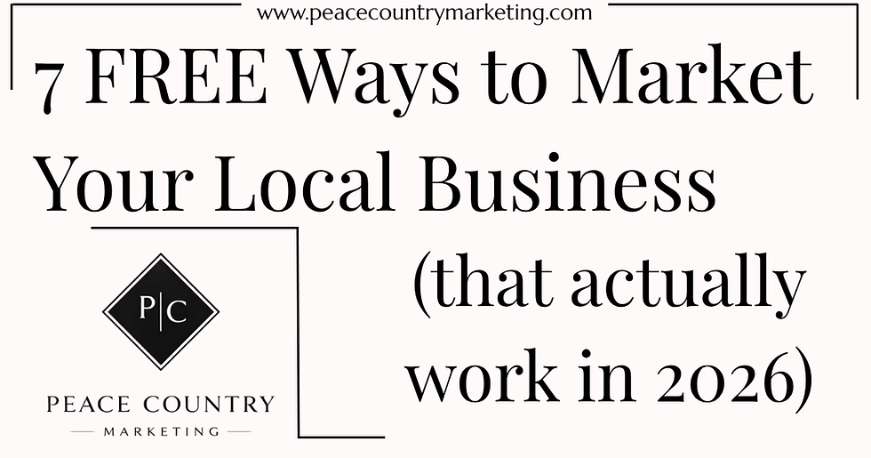 7 Free Ways to Market Your Local Business (That Actually Work in 2026)